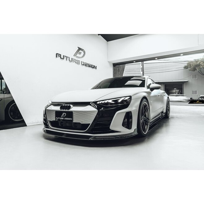 Splitter per labbro anteriore in carbonio Audi E-Tron GT