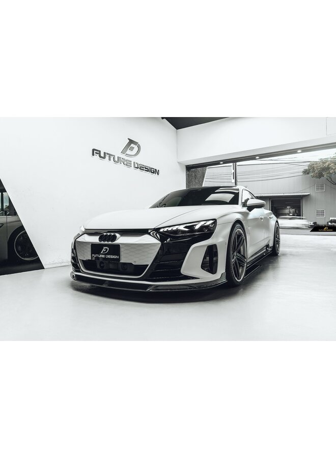 Audi E-Tron GT Carbon-Frontlippensplitter