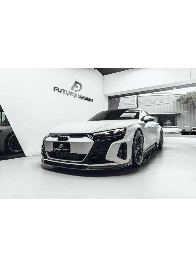 Splitter per labbro anteriore in carbonio Audi E-Tron GT