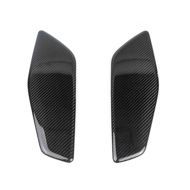 Placas finais do spoiler de carbono Porsche 992 911 GT3