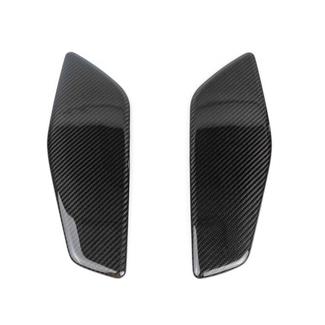 Plaques d'extrémité de spoiler en carbone Porsche 992 911 GT3