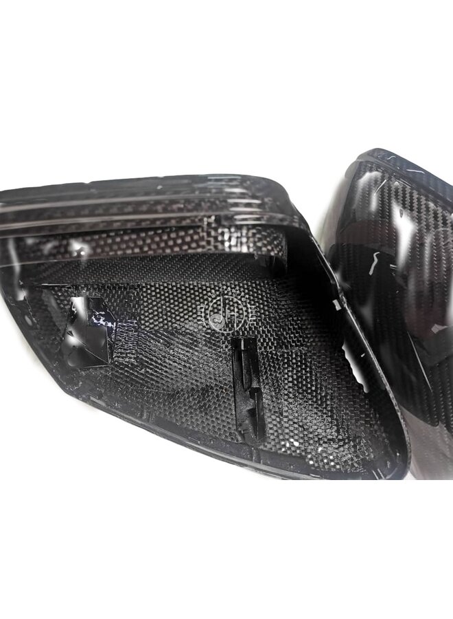 Porsche Taycan carbon mirror covers