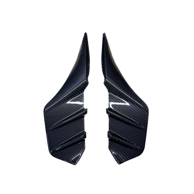 Porsche Taycan carbon front bumper inlay