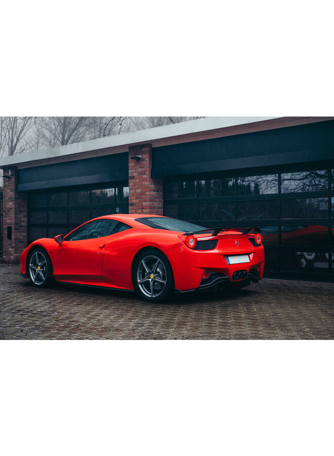 Ferrari 458 Italia coupe carbon spoiler lip vleugel