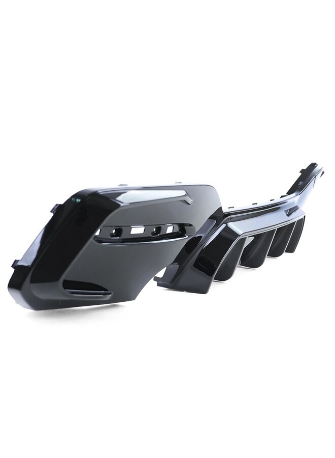 BMW 1 serie F20 F21 glans zwarte performance diffuser