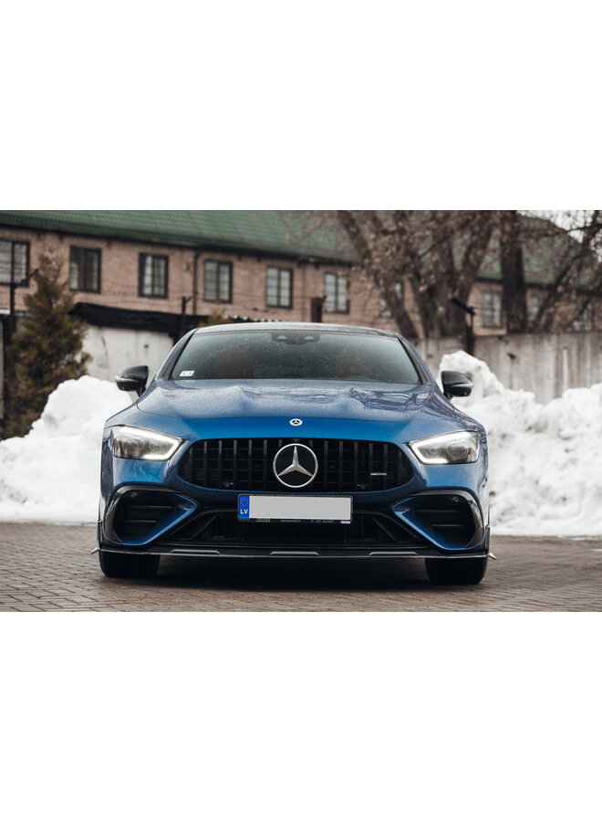 Mercedes AMG GT 4 Door Carbon front lip splitter