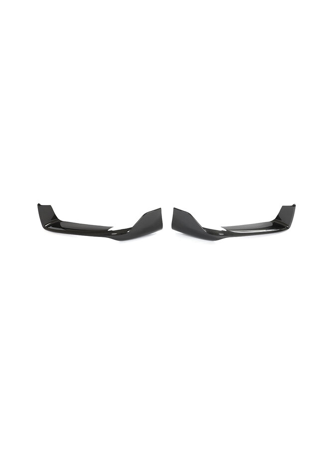 Porsche 911 992 carbon front bumper splitter front lip