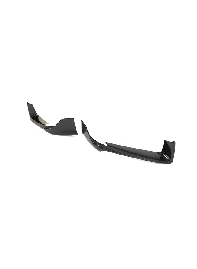 Porsche 911 992 carbon front bumper splitter front lip