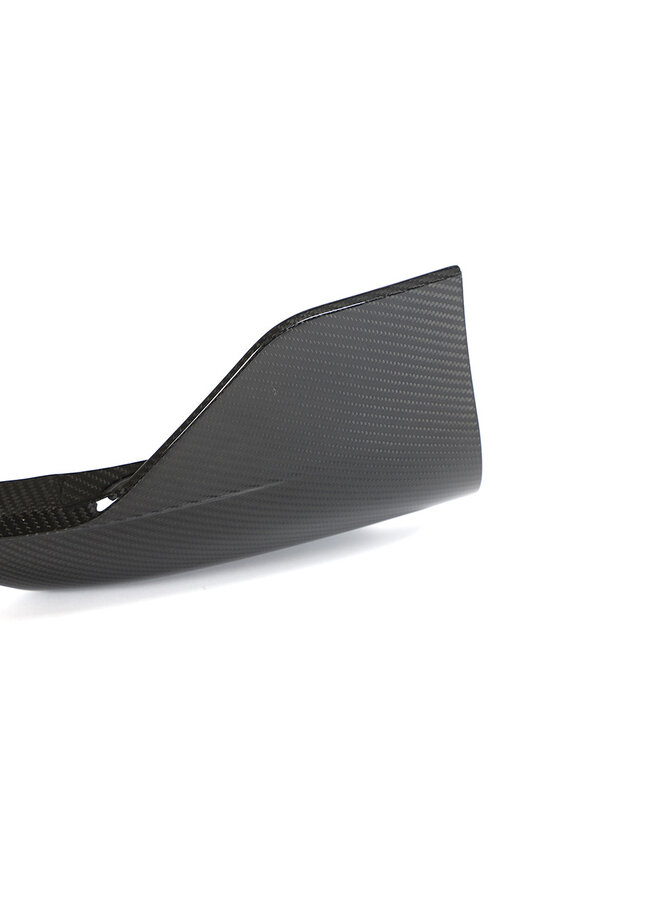 Porsche 911 992 carbon front bumper splitter front lip