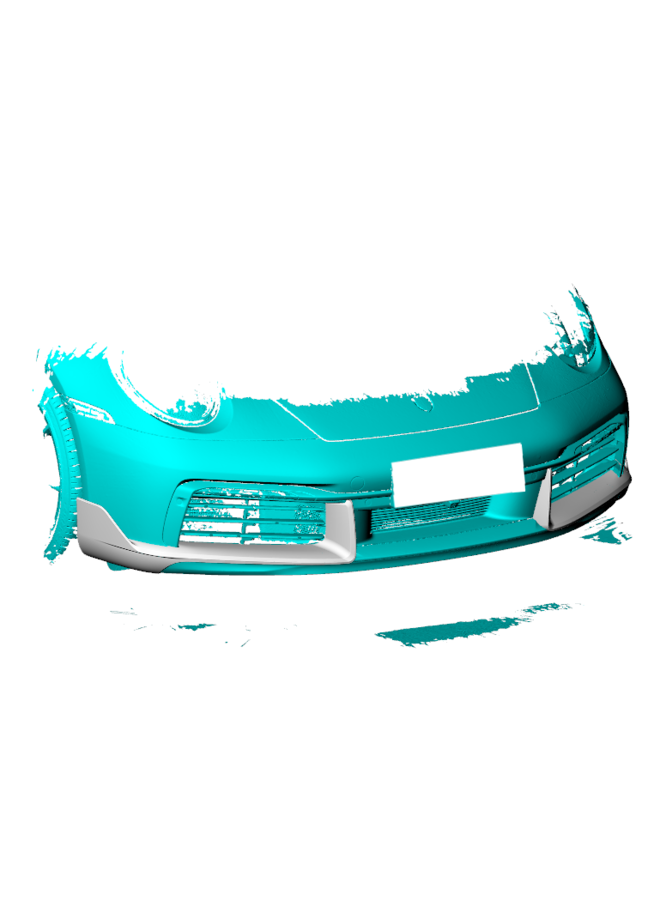 Labbro anteriore splitter paraurti anteriore Porsche 911 992 in carbonio