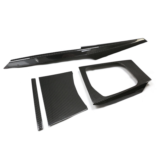 Conjunto de acabamento interior em fibra de carbono para BMW Série 3 G20 G21 Facelift LCI