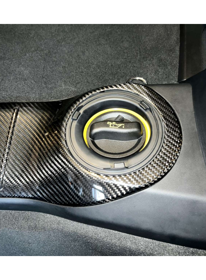 Porsche 981 / 718 Cayman GT4 RS Carbon Motorhaube und Überrollbügel