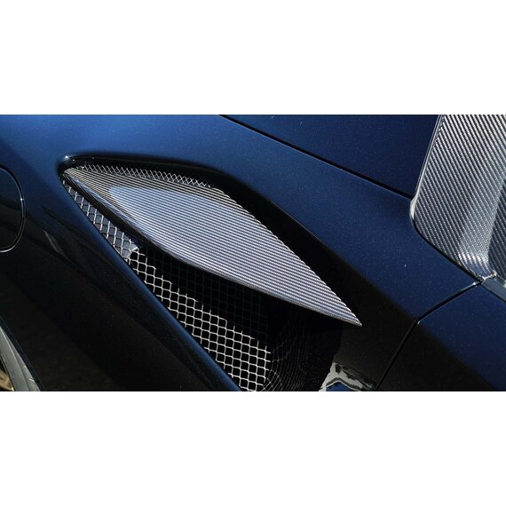 Bloqueador de entrada de ar lateral em carbono Ferrari F8 Tributo / Spider