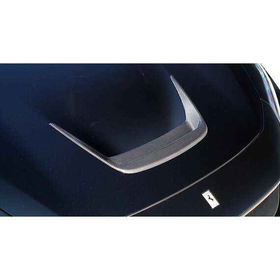 Ferrari F8 Tributo / Spider carbon trunk hood inlay