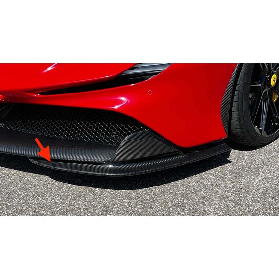 Splitter paraurti anteriore Ferrari SF90 Stradale / Spider Carbonio