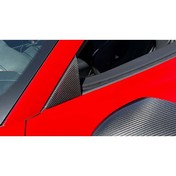 Triangolo finestrino in carbonio Ferrari SF90 Stradale / Spider