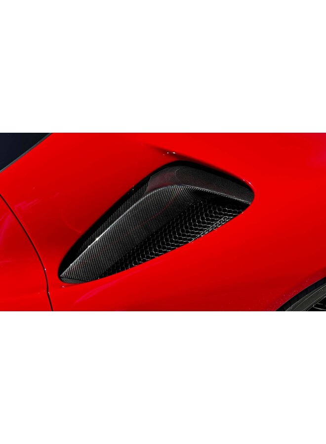 Ferrari SF90 Stradale / Spider carbon lucht happer intake