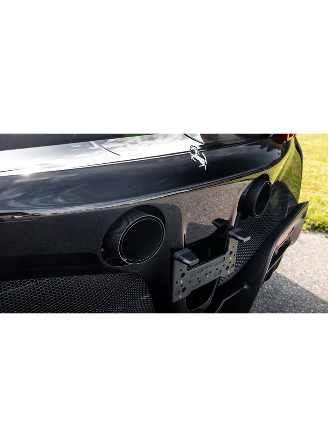 Pezzi di rivestimento dello scarico in carbonio Ferrari SF90 Stradale / Spider