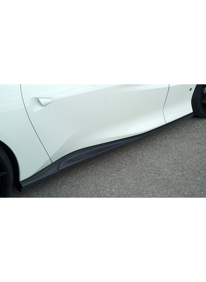 Ferrari Portofino / Portofino M Carbon side skirt extensions