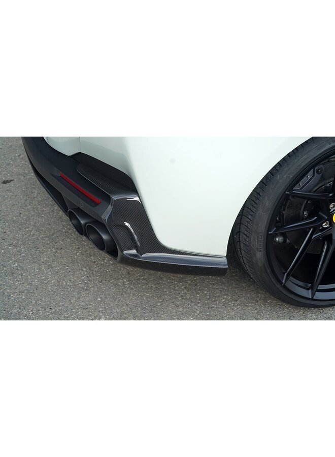 Panneaux de couverture de diffuseur en carbone Ferrari Portofino