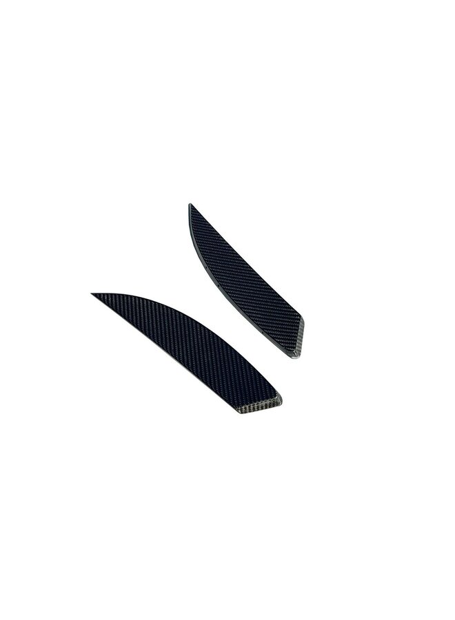 Maserati MC20 carbon front screen louvre inlay