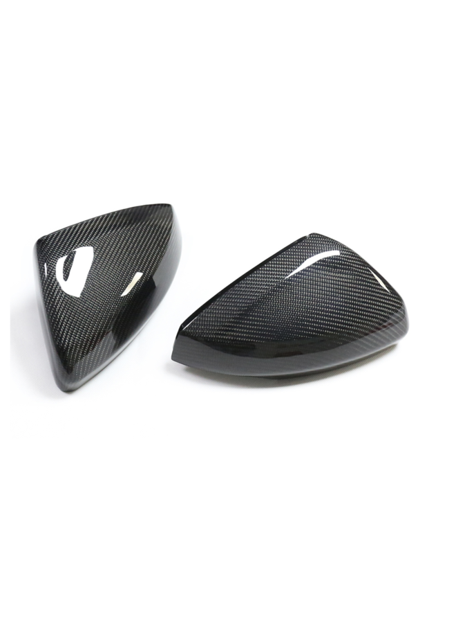 Cubiertas de espejos de carbono Volkswagen Polo 2019+