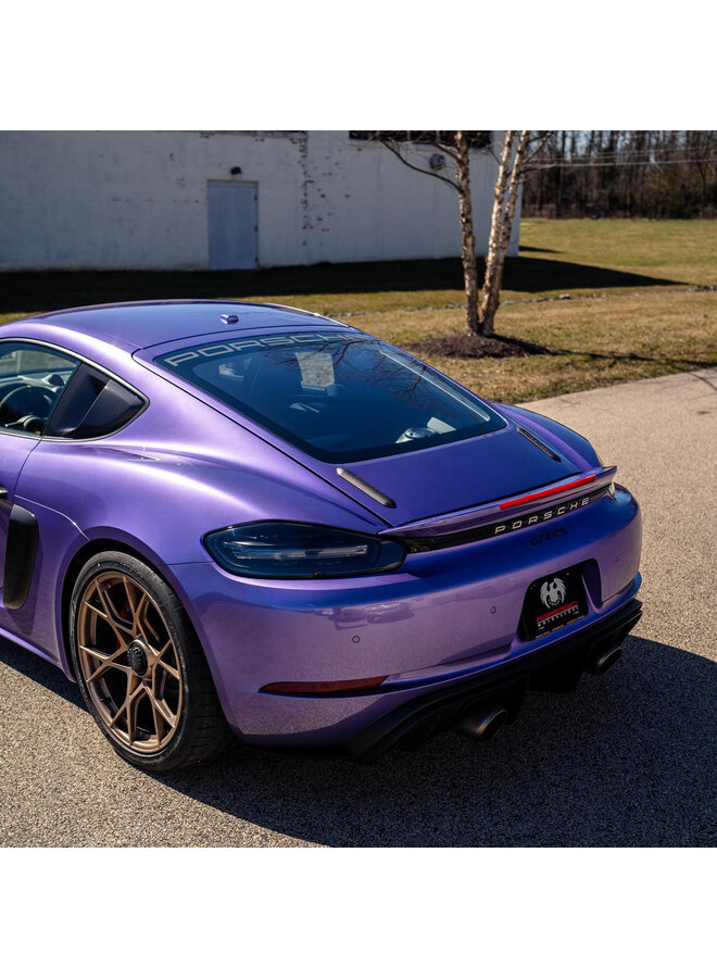 Kit de eliminación de alerones Porsche 718 GT4RS