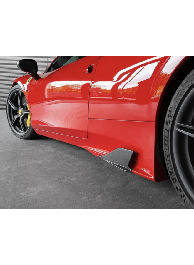 Ferrari 458 Special Capristo Carbon Fiber Finns Sills