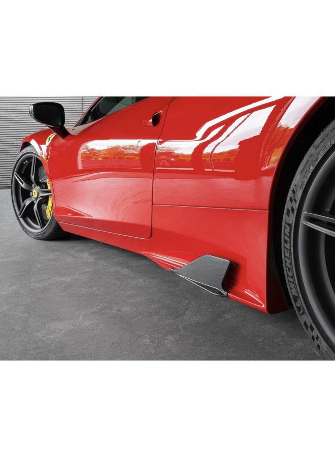Soglie finlandesi Ferrari 458 Special Capristo in fibra di carbonio