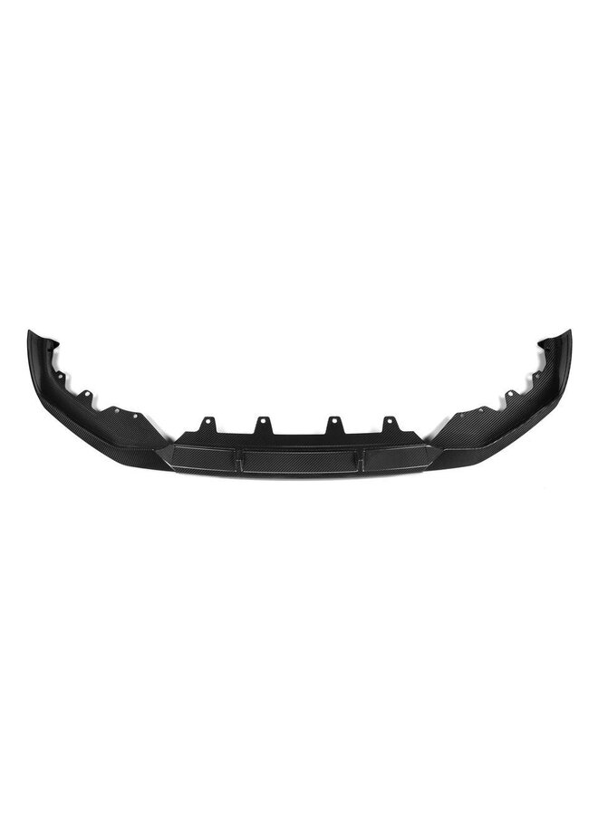 BMW G30 G31 5 serie LCI carbon voorlip splitter