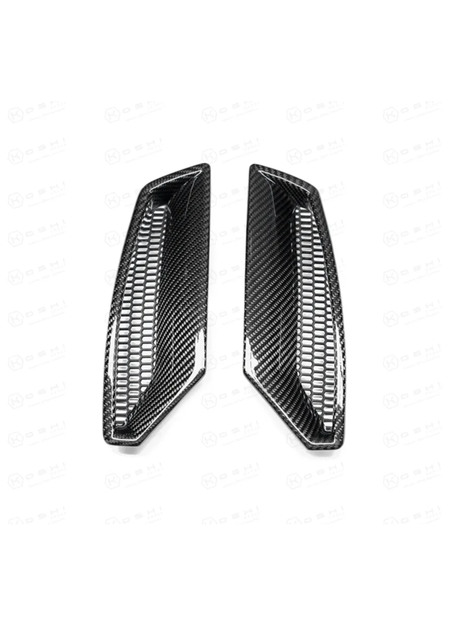 Toma de aire del parachoques trasero de carbono Toyota Yaris GR