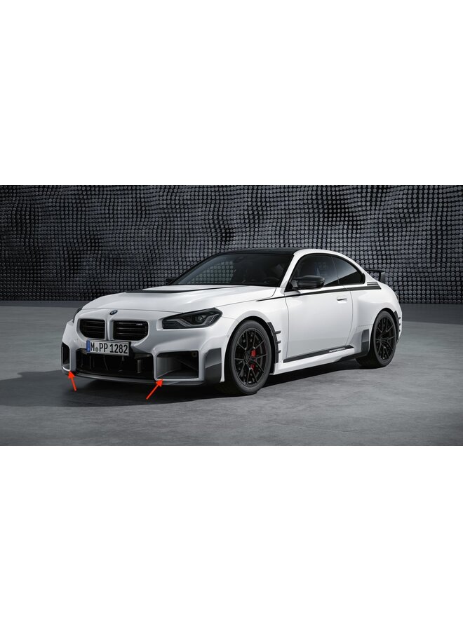 Prise d'air de pare-chocs avant BMW G87 M2 Carbon Performance