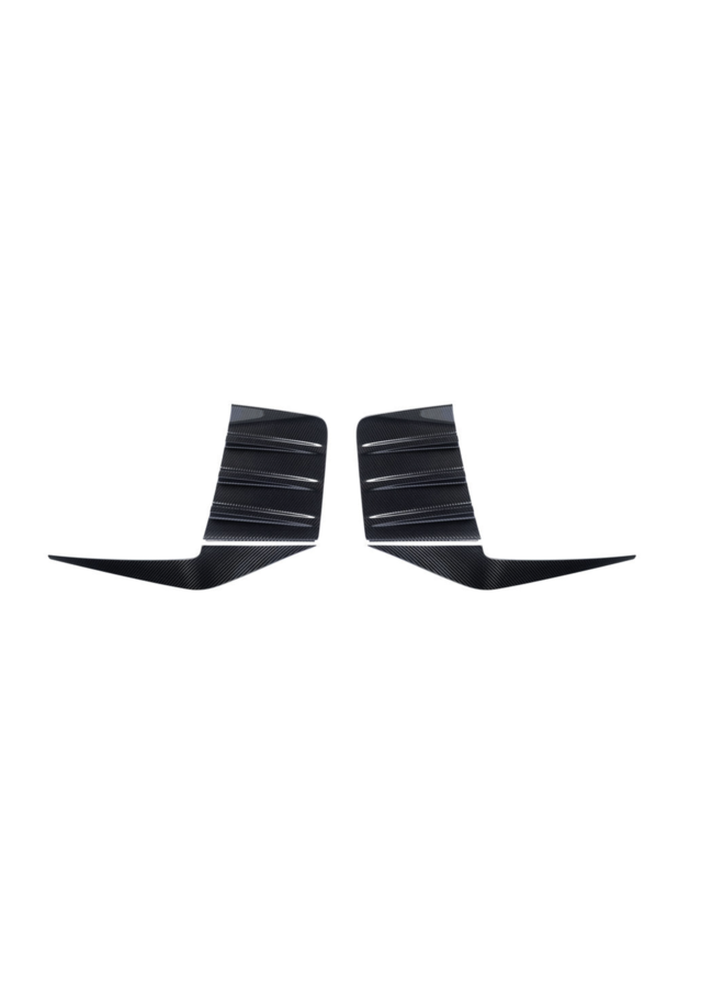 BMW G87 M2 Carbon Performance achterbumper trim set