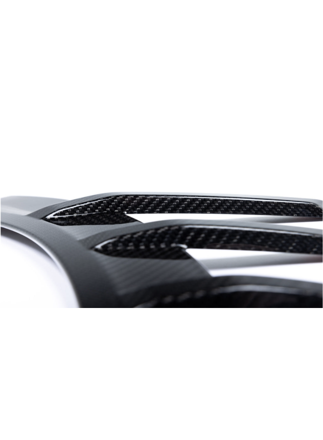 BMW G87 M2 Carbon Performance Juego de molduras laterales para parachoques trasero