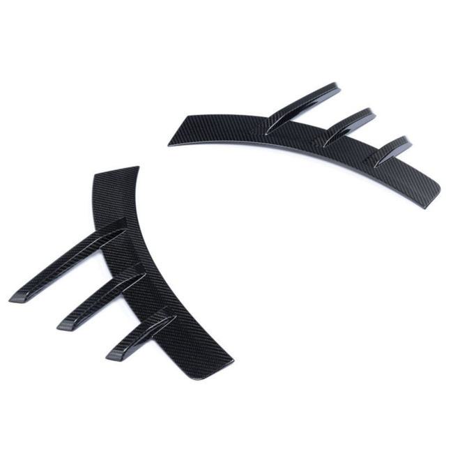 BMW G87 M2 Carbon Performance rear bumper side trim cover set