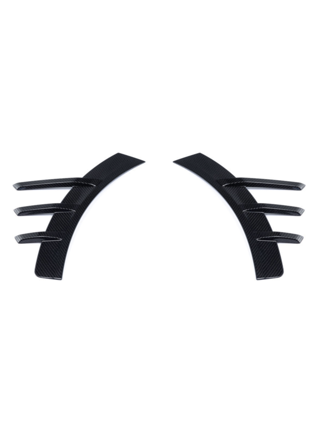 BMW G87 M2 Carbon Performance rear bumper side trim cover set