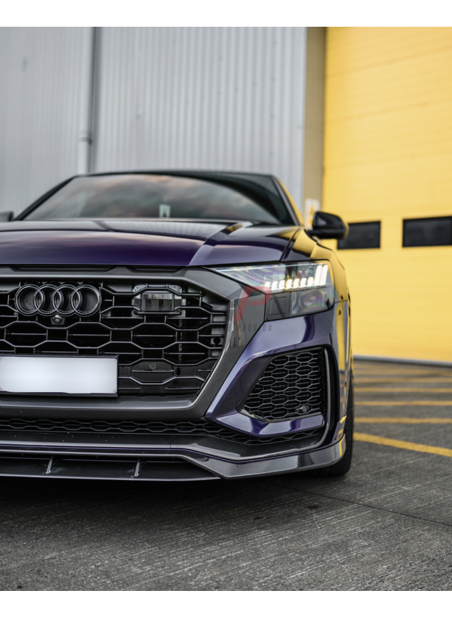 Audi RSQ8 Carbon front lip splitter