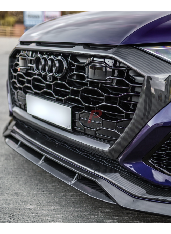 Audi RSQ8 Carbon front lip splitter