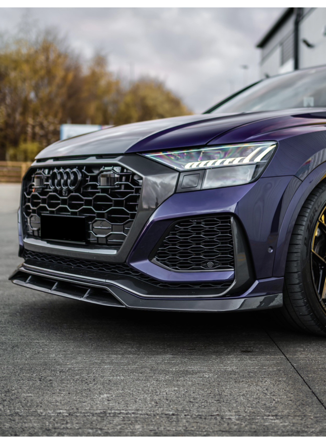 Audi RSQ8 Carbon front lip splitter