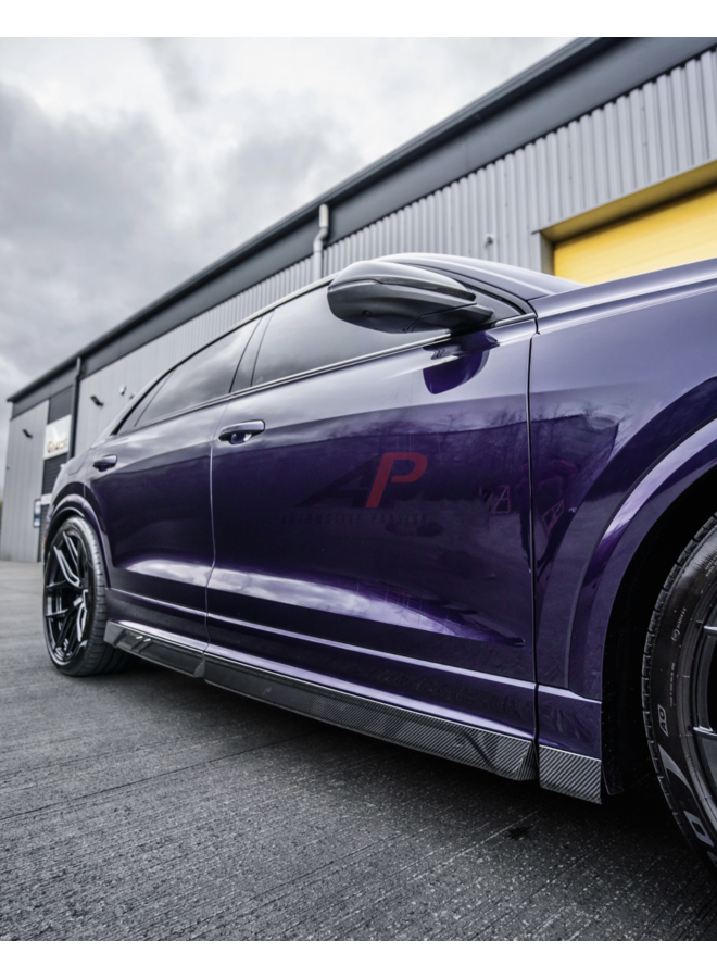 Audi RSQ8 Carbon side skirt extensions