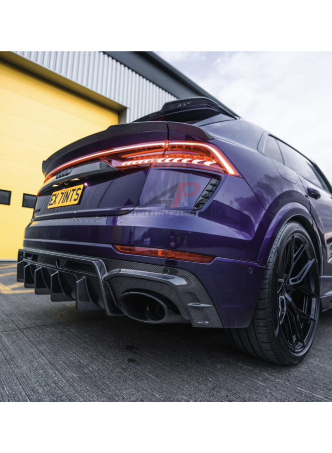 Audi RSQ8 Spoiler central de coffre en carbone