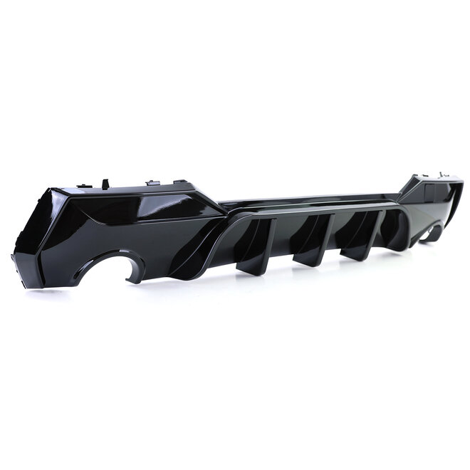 BMW G22 G23 4er Performance-Diffusor in glänzendem Schwarz