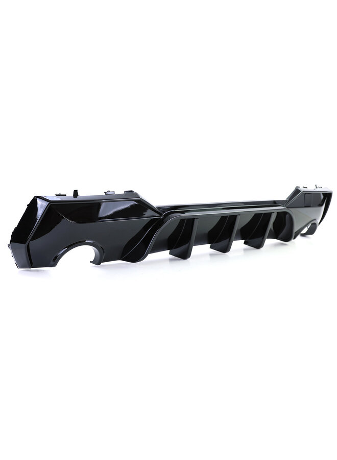 BMW G22 G23 4 Series gloss black performance diffuser