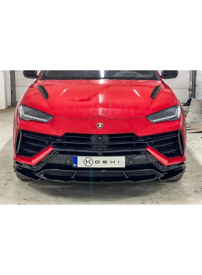Divisor de lábios dianteiro em carbono Lamborghini Urus S