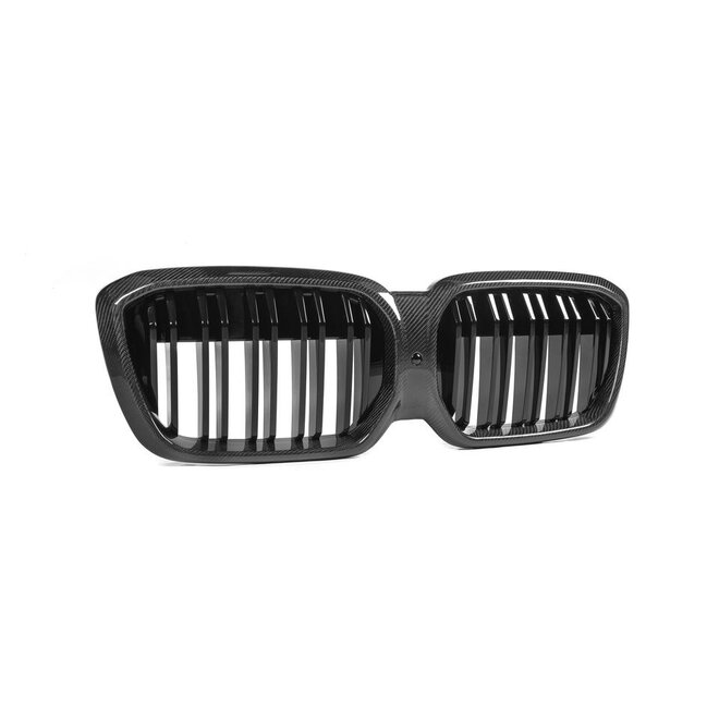 Griglia a rene BMW ix3 G08 con griglia in carbonio