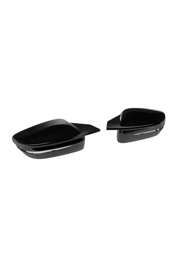 Gloss black M style mirror covers BMW 2 3 Series G20 G21 G42