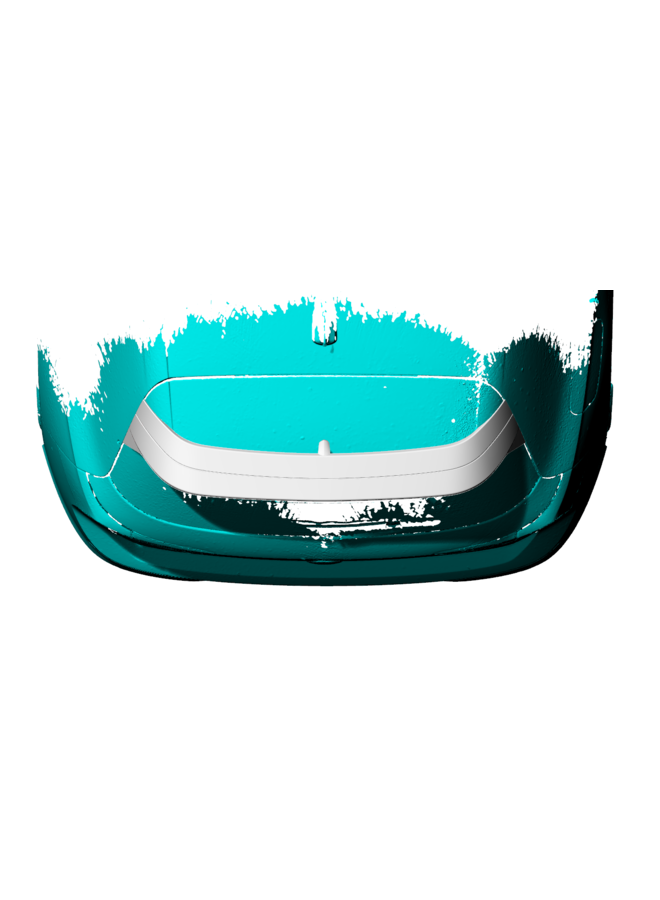 Spoiler de teto em carbono do Volkswagen Golf 8 GTI