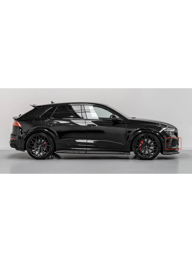 Pare-chocs avant Audi RSQ8 Urban en carbone canards