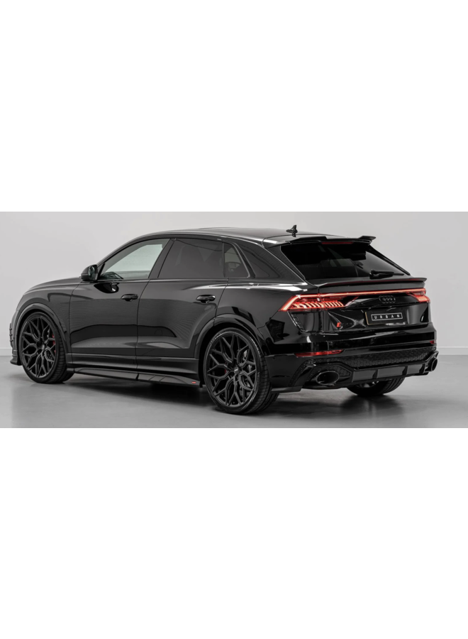 Audi RSQ8 Carbon achterbumper splitter