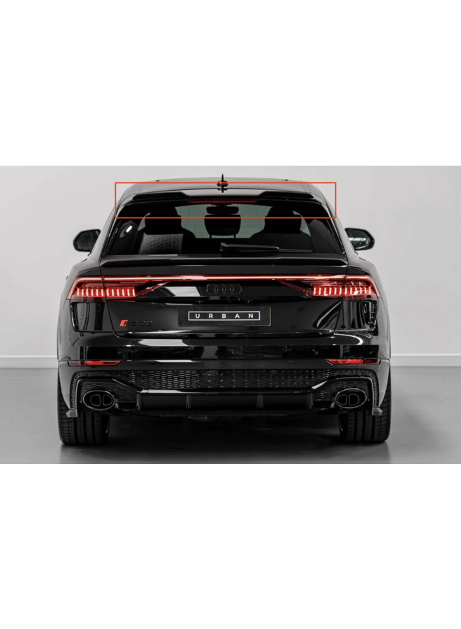 Audi RSQ8 Urban Carbon kofferbak spoiler lip
